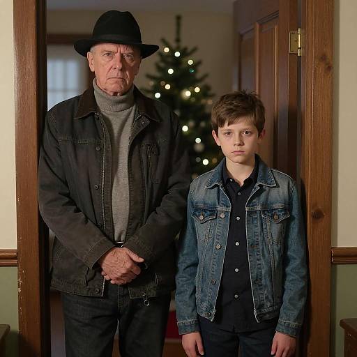 Mysterious Encounter in Dim Light