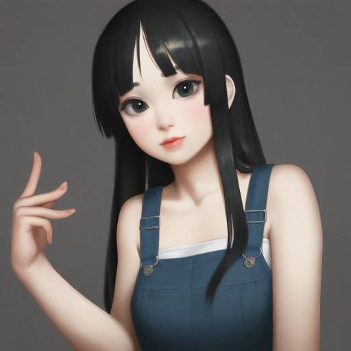 Elegant Akiyama Mio in Casual Attire