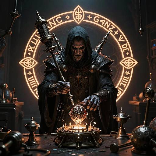 Dark Villain Creator Concept Art