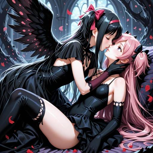 Magic Girls in Enchanting Dresses