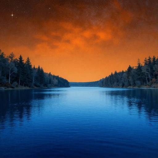 Surreal Space-Nature Collage Art