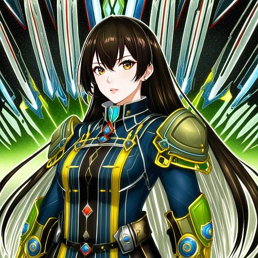 Illustration of Morag ladair (xenoblade), xenoblade chronicles (series) in the style of Koume keito