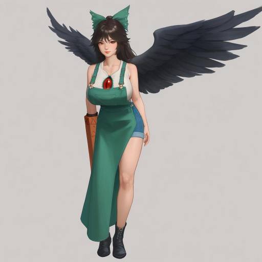 Elegant Utsuho in Casual Attire