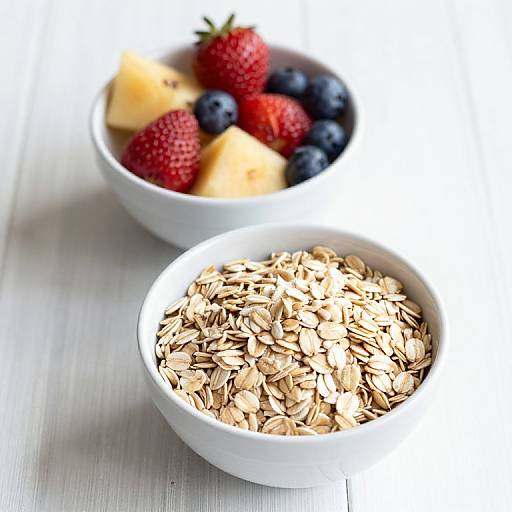 Healthy Oats with Fresh Fruit
