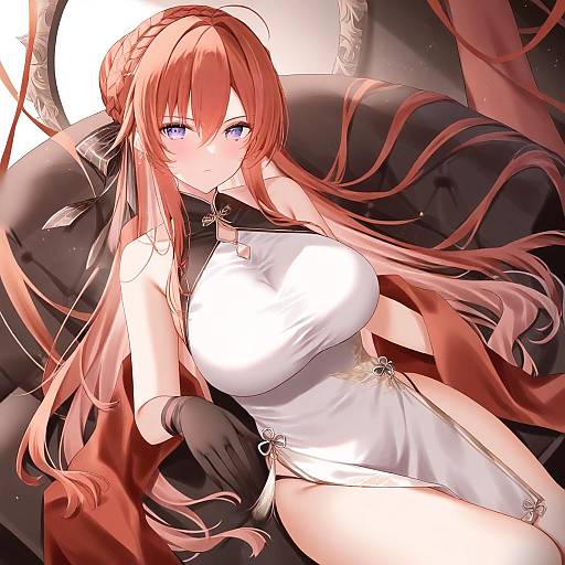 Illustration of Monarch (azur lane), azur lane in the style of Mogu (au1127)