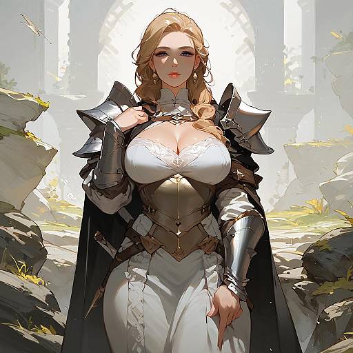 Mature Knight Commander at Ruined Castle