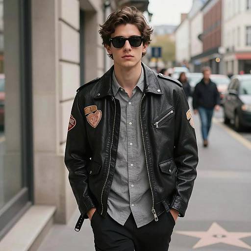 Urban Cool Young Man Portrait