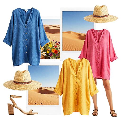 Desert Summer Fashion Moodboard