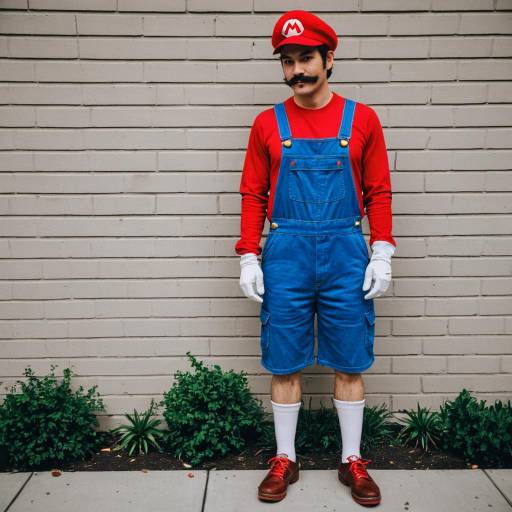 Unique Mario Cosplay Outfit Redesign
