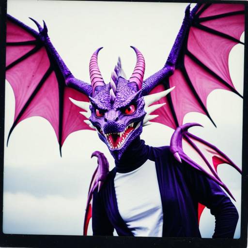 Epic Purple Dragon Cosplay Inspiration
