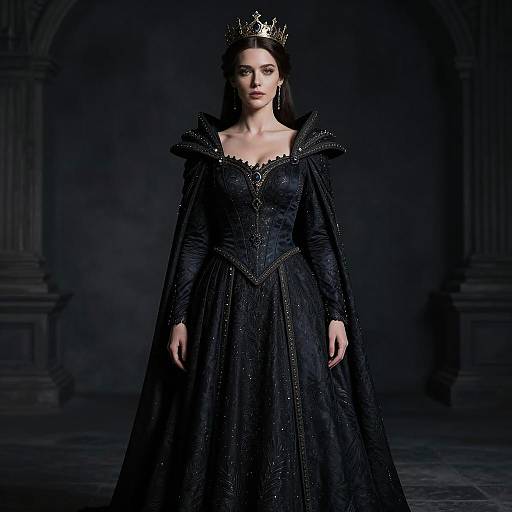 Regal Woman in Fantasy Realm