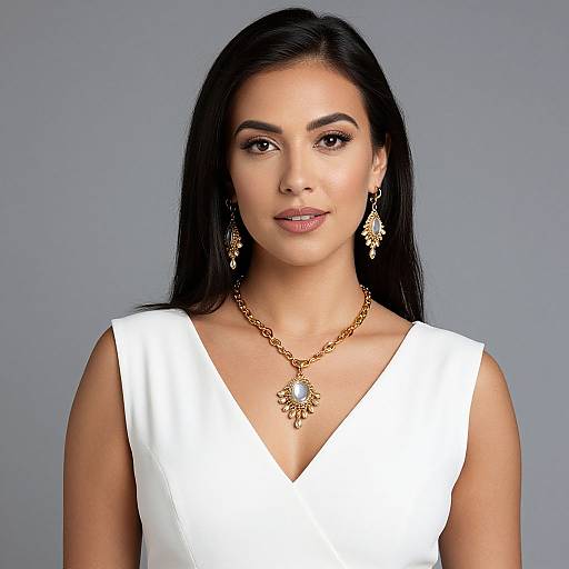 Woman in Oblina Costume