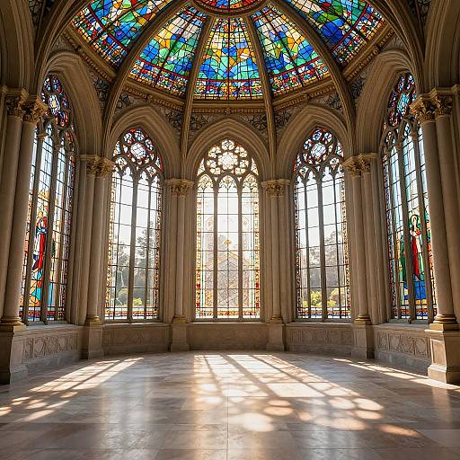 Divine Kingdom Palace Interior Render