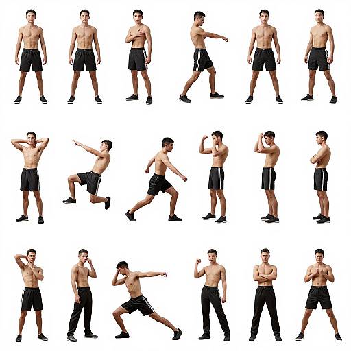 Dynamic Human Pose Reference Database