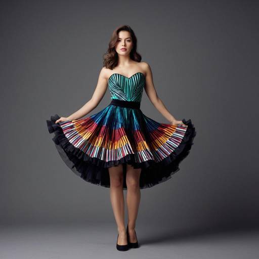 Vibrant Jazz Dance Costume Portrait