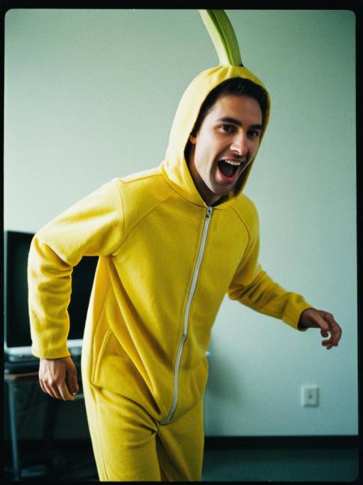 Person in Yellow Banana Costume