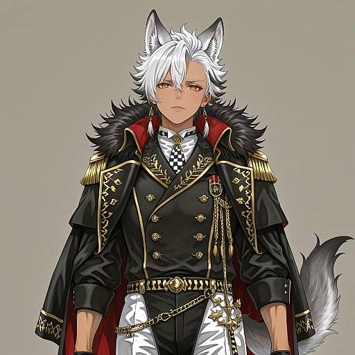 Illustration of Jack howl, twisted wonderland in the style of Kosshii (masa2243)