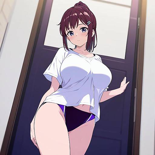 Illustration of Araki nonoka (karaage bou), original in the style of Sohin