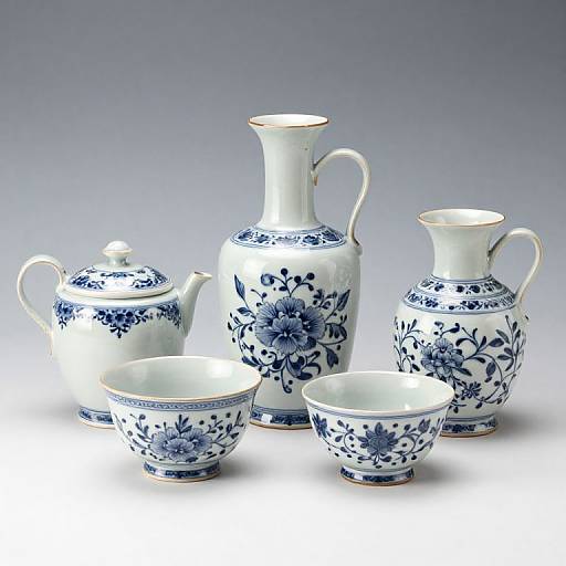 Set of Four Roseville Pottery Pieces