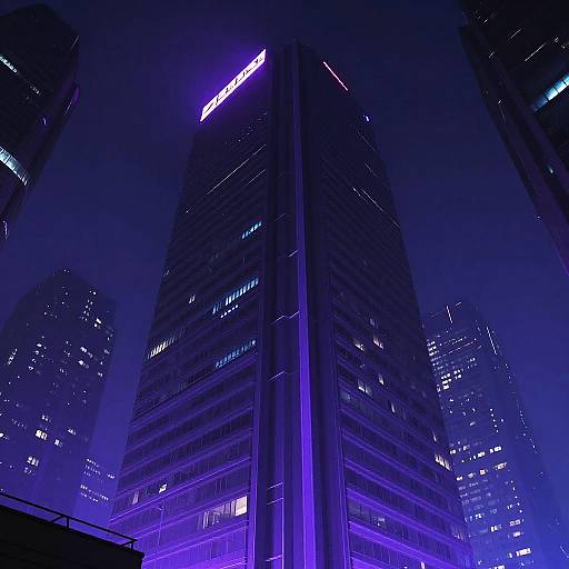 Cyberpunk Architectural AI Art