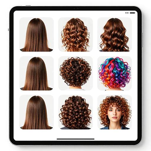 Edgy Hair Style Filter Preview