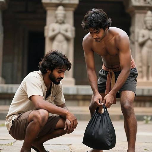 Exploring Secrets in an Ancient Temple