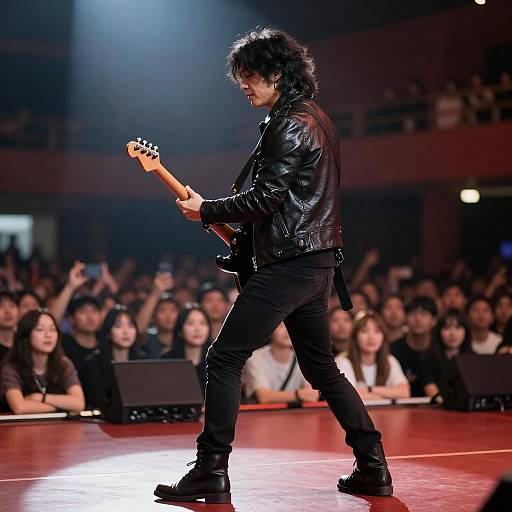 Profile Rocker on Red Stage