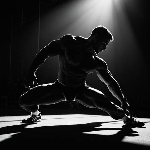 Dramatic Black and White Sports Photography