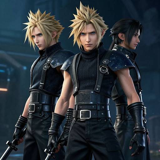 Epic Final Fantasy VII Remake Scene