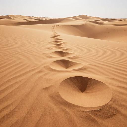 Harmonic Sculptures of Desert Sands