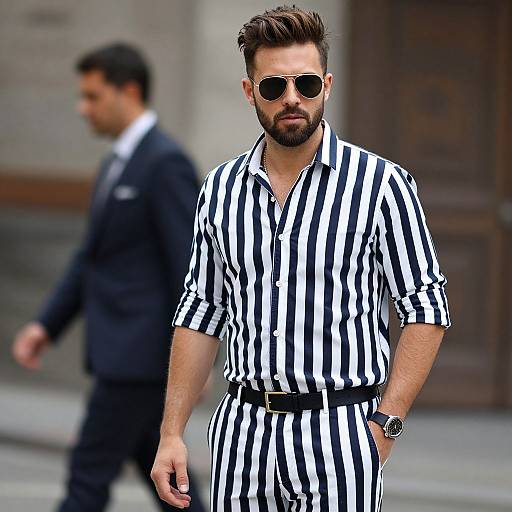 Hollywood Style Male Fashion Portrait