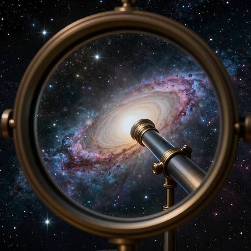 Cosmic Soul Through Ancient Telescope