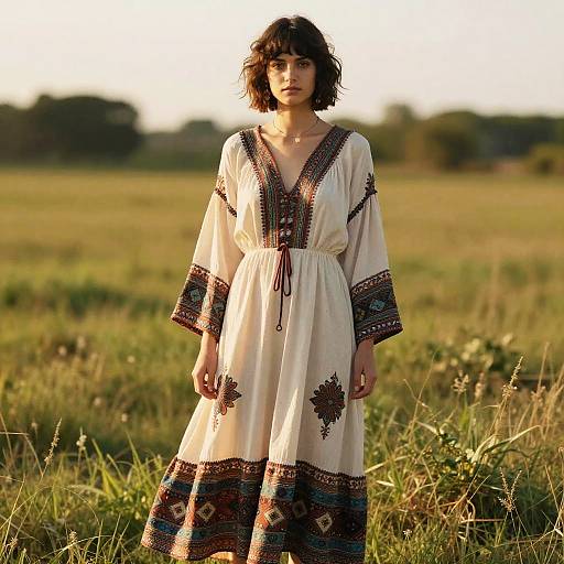 Bohemian Shaggy Cut in Meadow