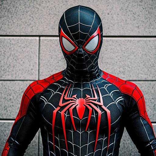 Cosplay of Assassin Spider-Man in Black Suit