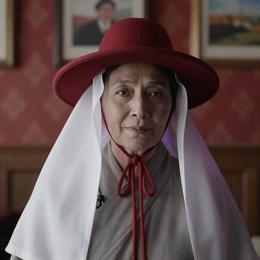 Elegant Portrait of a Middle-Aged Woman