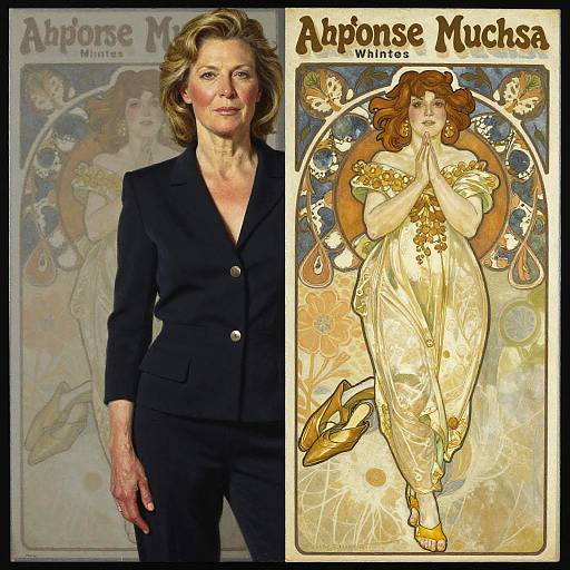 Hyperrealist Mature Female Portrait