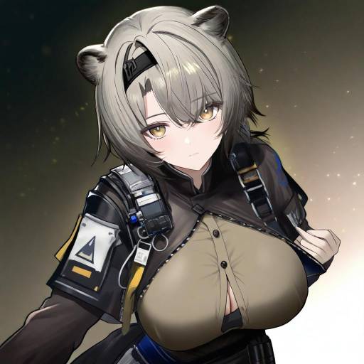 Illustration of Absinthe (arknights), arknights in the style of Harukigenia