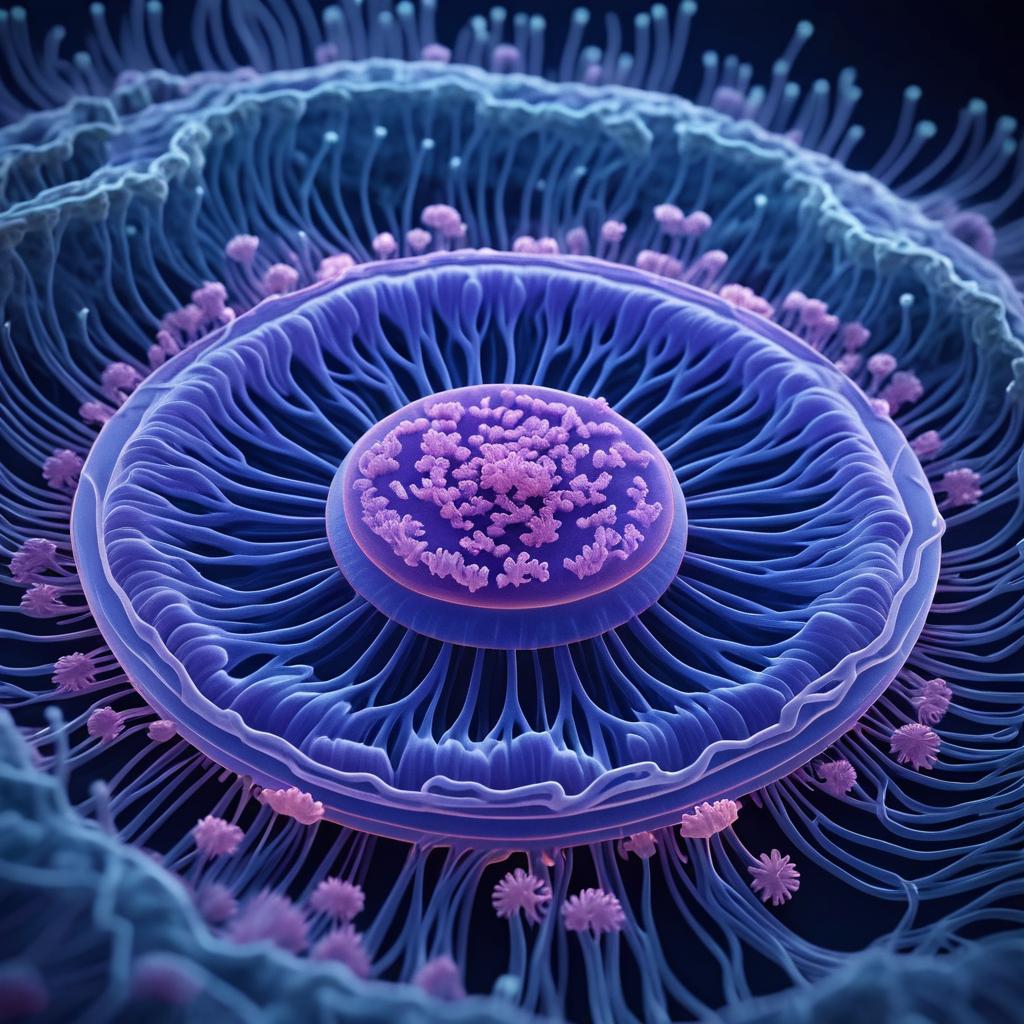 Hyper-Realistic Golgi Apparatus Visualization