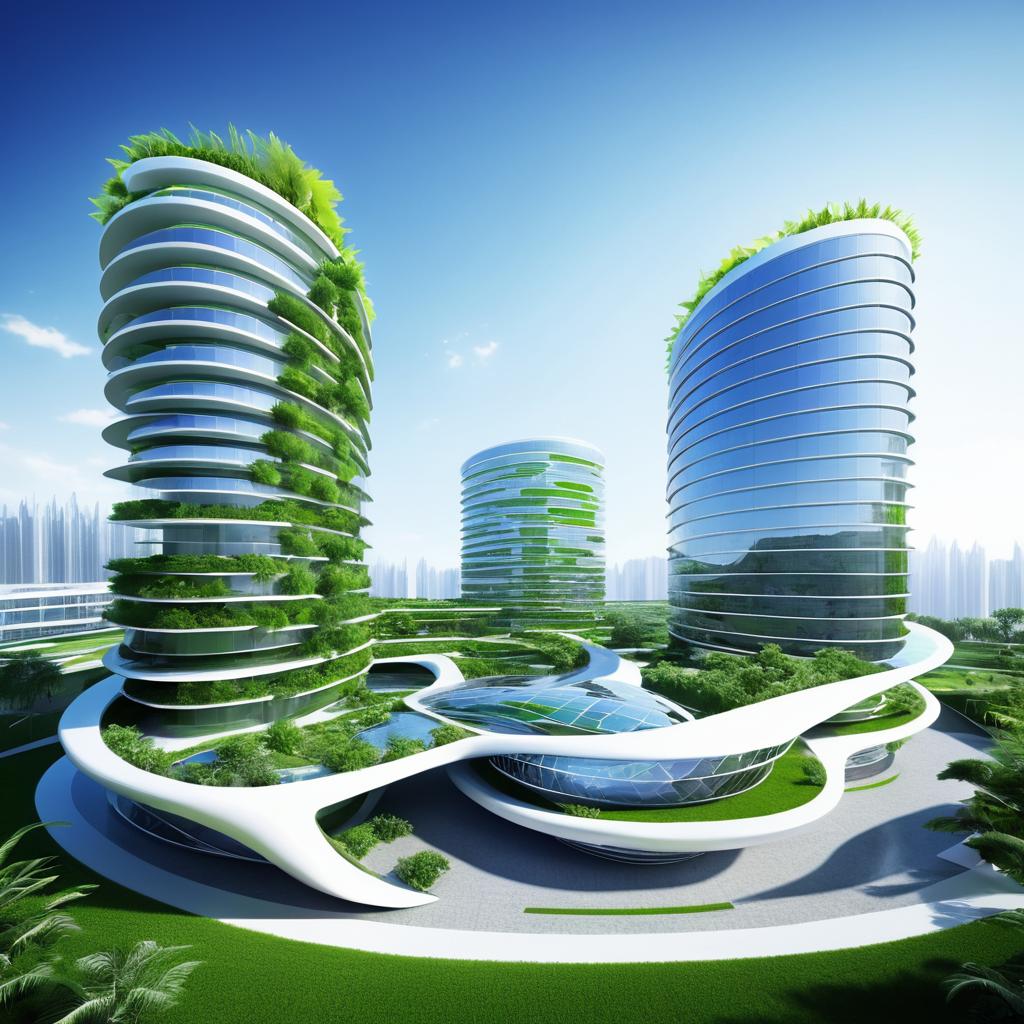 Futuristic Eco-Headquarters Design Concept