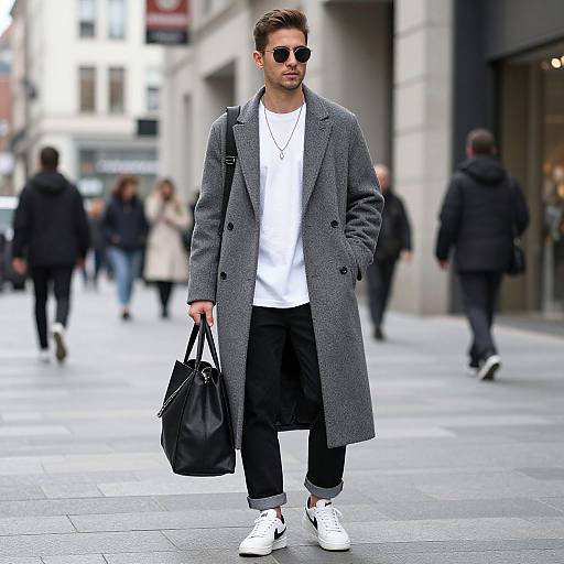 Contemporary Urban Men's Street Fashion
