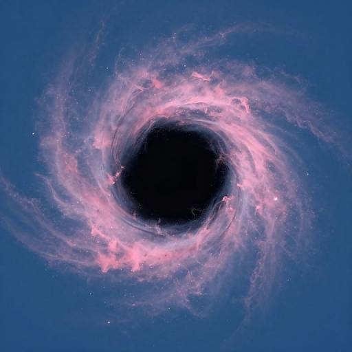 Ethereal Portal with Pink Stardust
