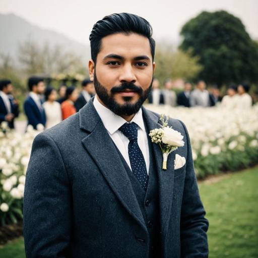Elegant Groom in Traditional Walima Attire