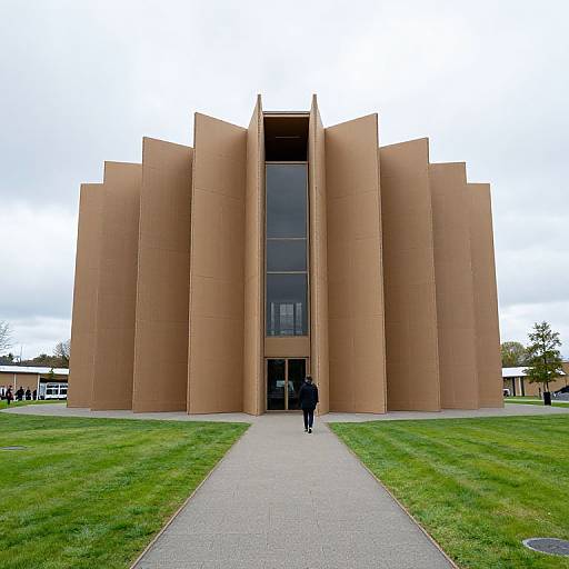 Cardboard Cathedral by Shigeru Ban