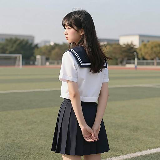 Shy Schoolgirl Kabedon Moment