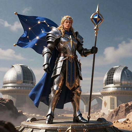 Celestial Paladin on Meteor Observatory