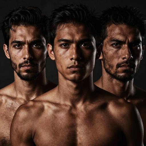 Cinematic Portraits of Swarthy Men