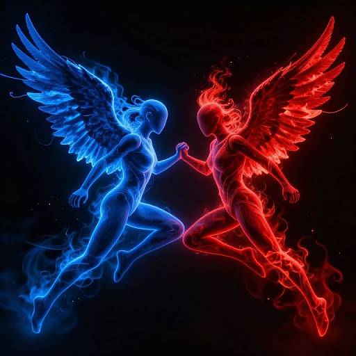 Epic Blue vs Red Winged Battle