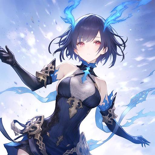 Illustration of Alice (sinoalice), sinoalice in the style of Goto p
