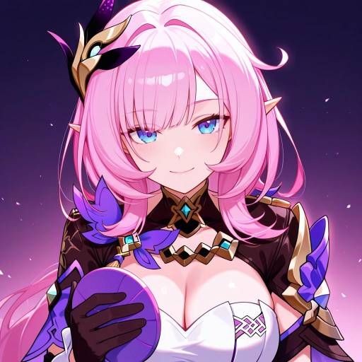 Elysia the Pink Elf from Honkai Impact