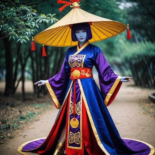 HsienKo Cosplay in Chinese-inspired Dress